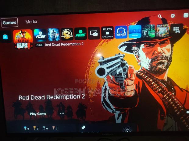 Jailbroken Ps5 - main view