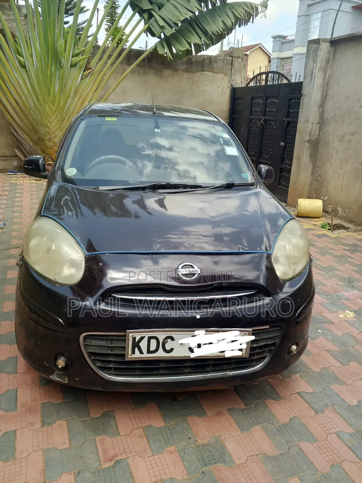 Nissan March 2014 Maroon