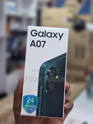 New Samsung Galaxy A07 4G 64 GB Black