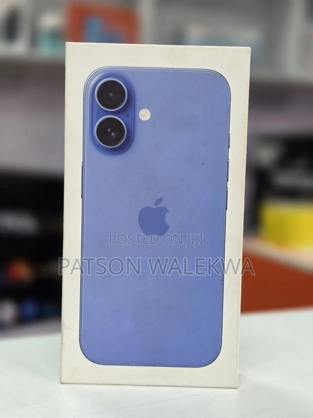 New Apple iPhone 16 128 GB Blue - thumbnail 3