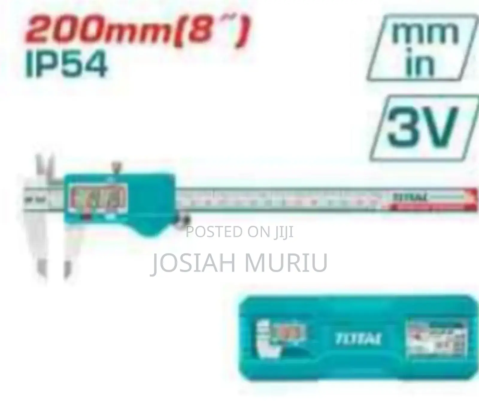 Total 200mm 8" Digital Caliper
