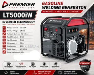 Premier Welding Generator/3.8kw Heavy Duty Inverter Technology