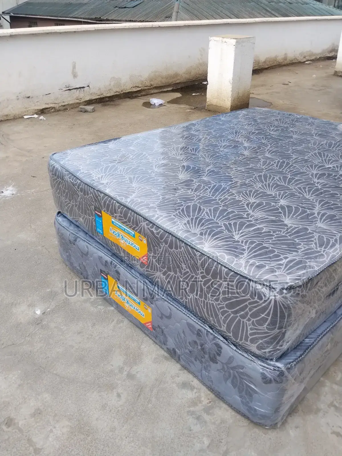 Morning Glory Mattress 5x6 12 Inch Quilted Foam Mattress- Medium