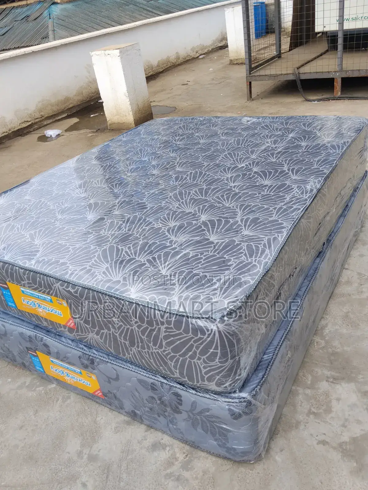 Morning Glory Mattress 5x6 12 Inch Quilted Foam Mattress- Medium