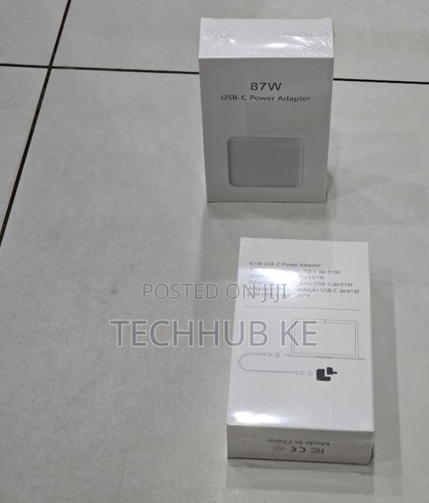 Apple 87w Type-C Power Adapter, Includes 2m Usb-C Cable – White