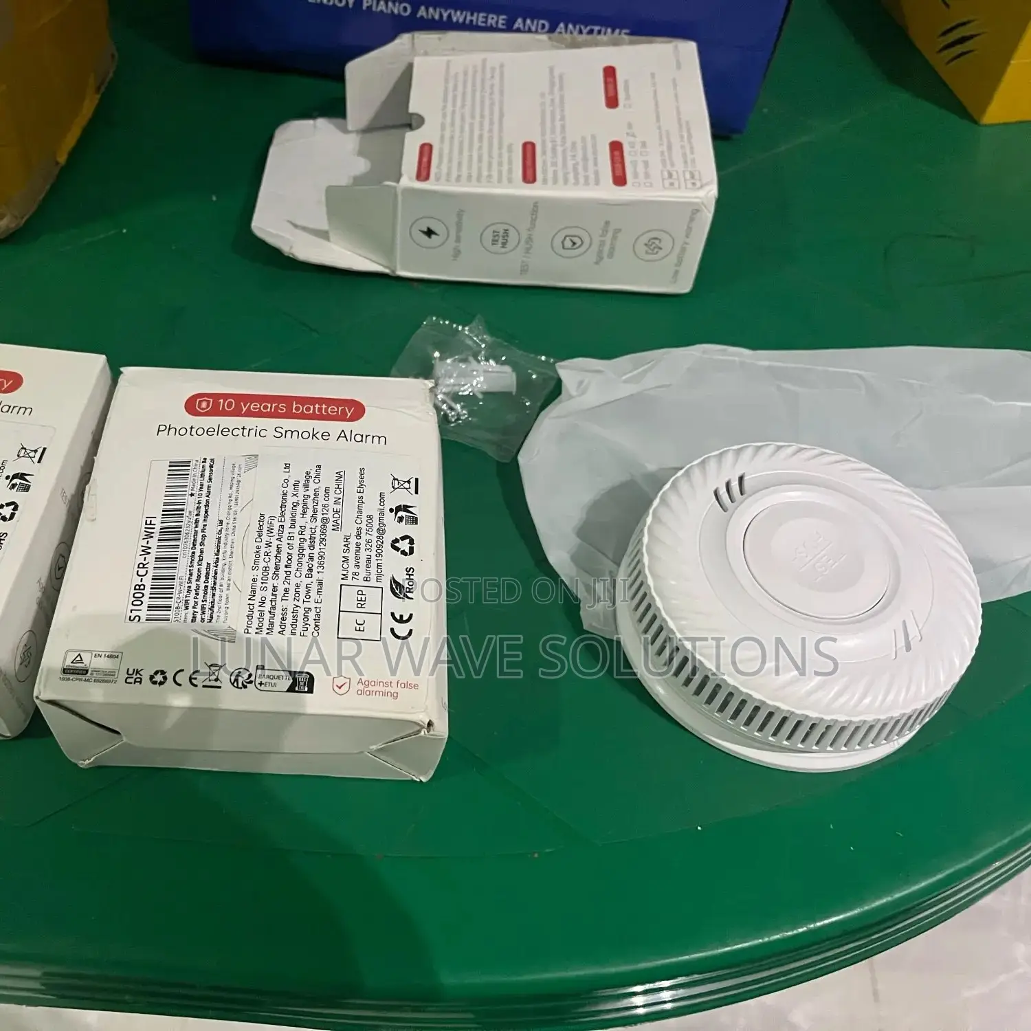Wifi Tuya Smart Smoke Detector With App