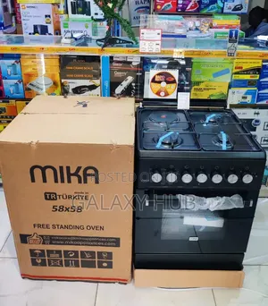 *Mika Standing Cooker 3 Gas + 1 Electric, 58x58cm*
*Mst58u31e3 Blem