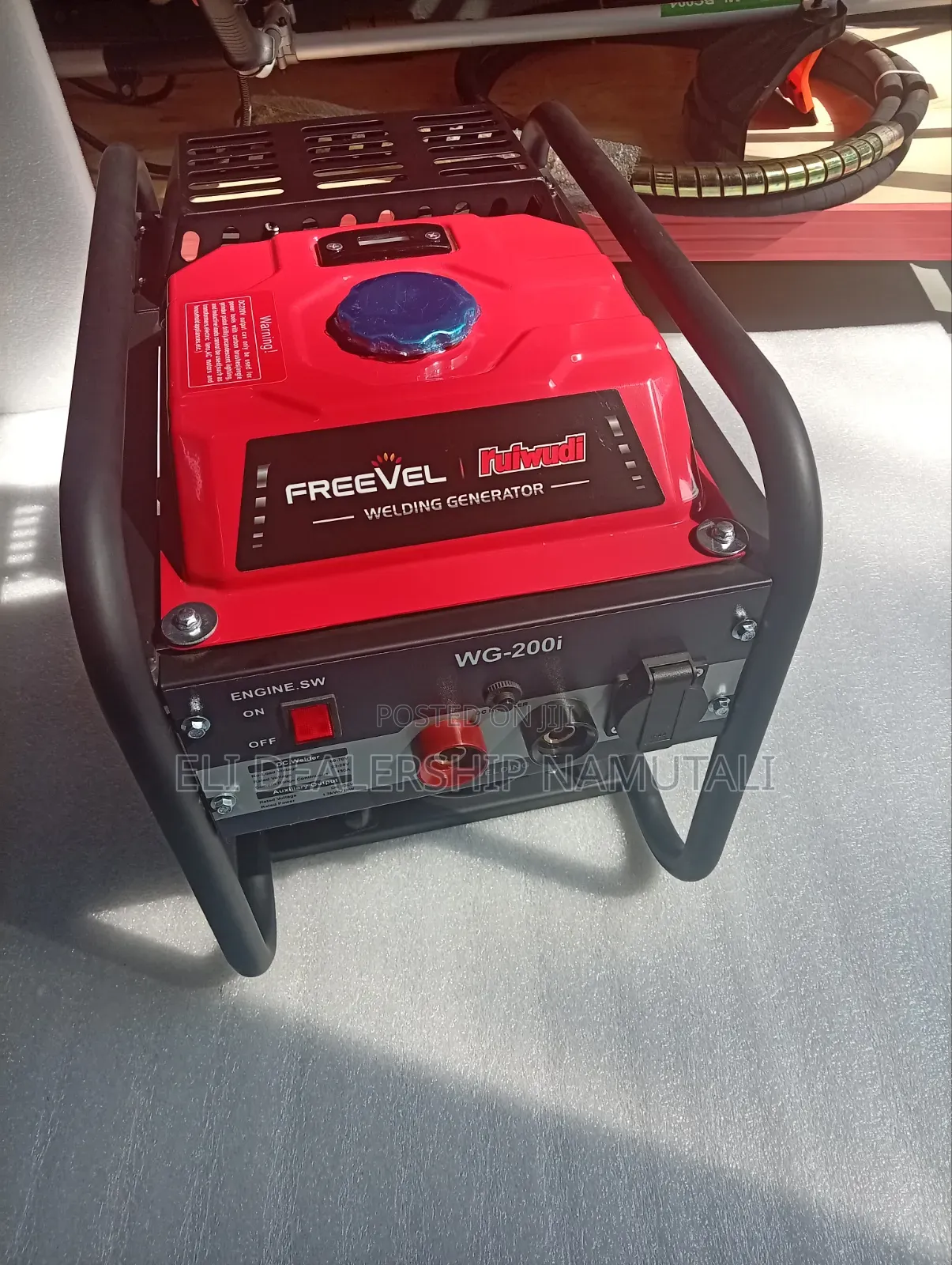 Professional 7hp Gasoline Welding Generator With Auxiliary Power