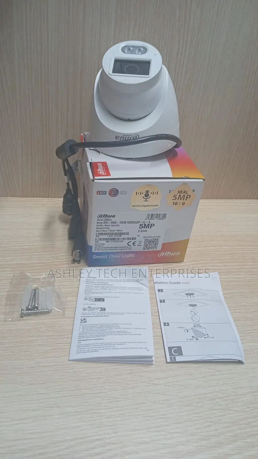 New Dahua Hd Dome Camera 5mp
