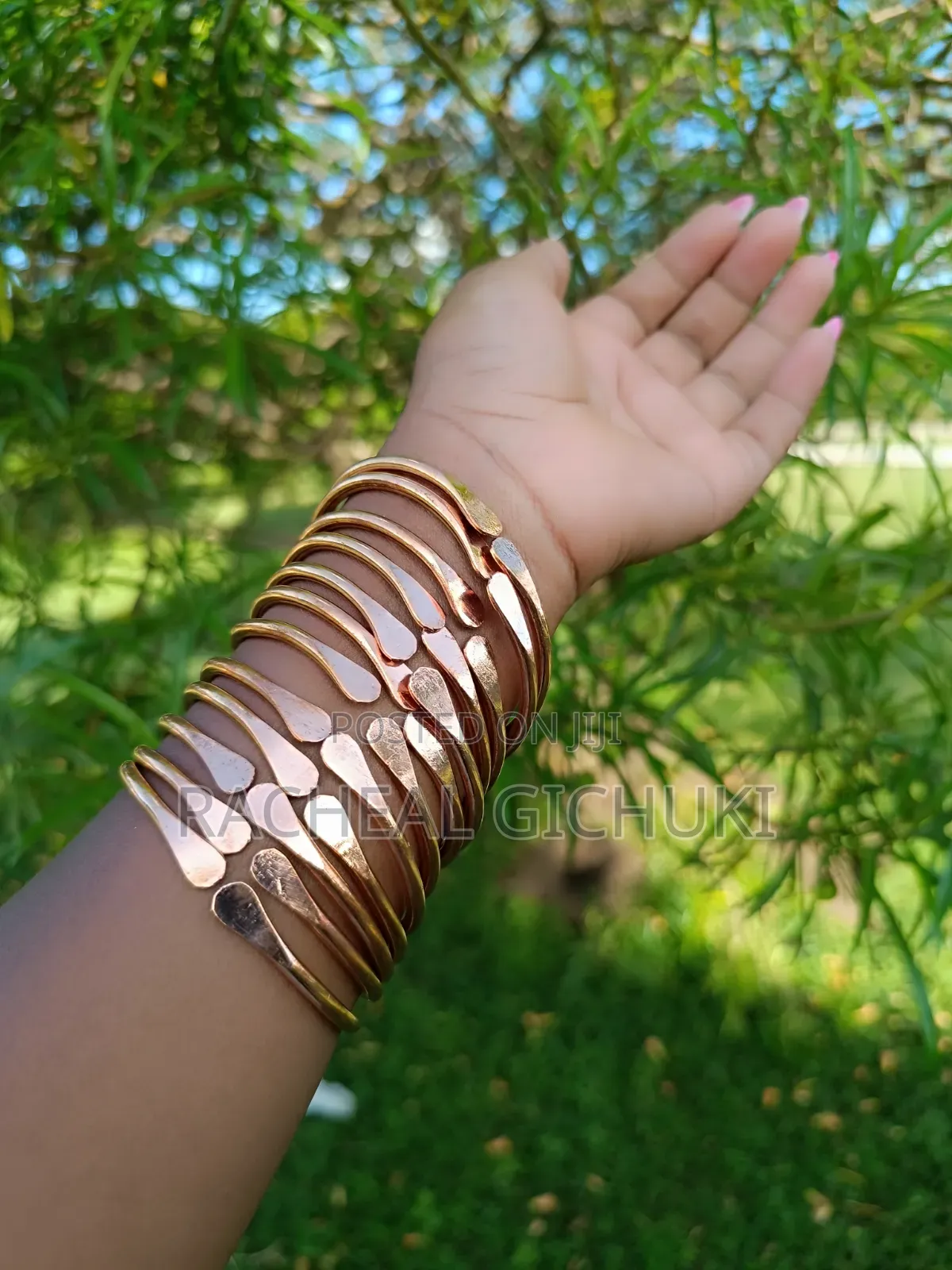 Handmade African Copper Bracelets