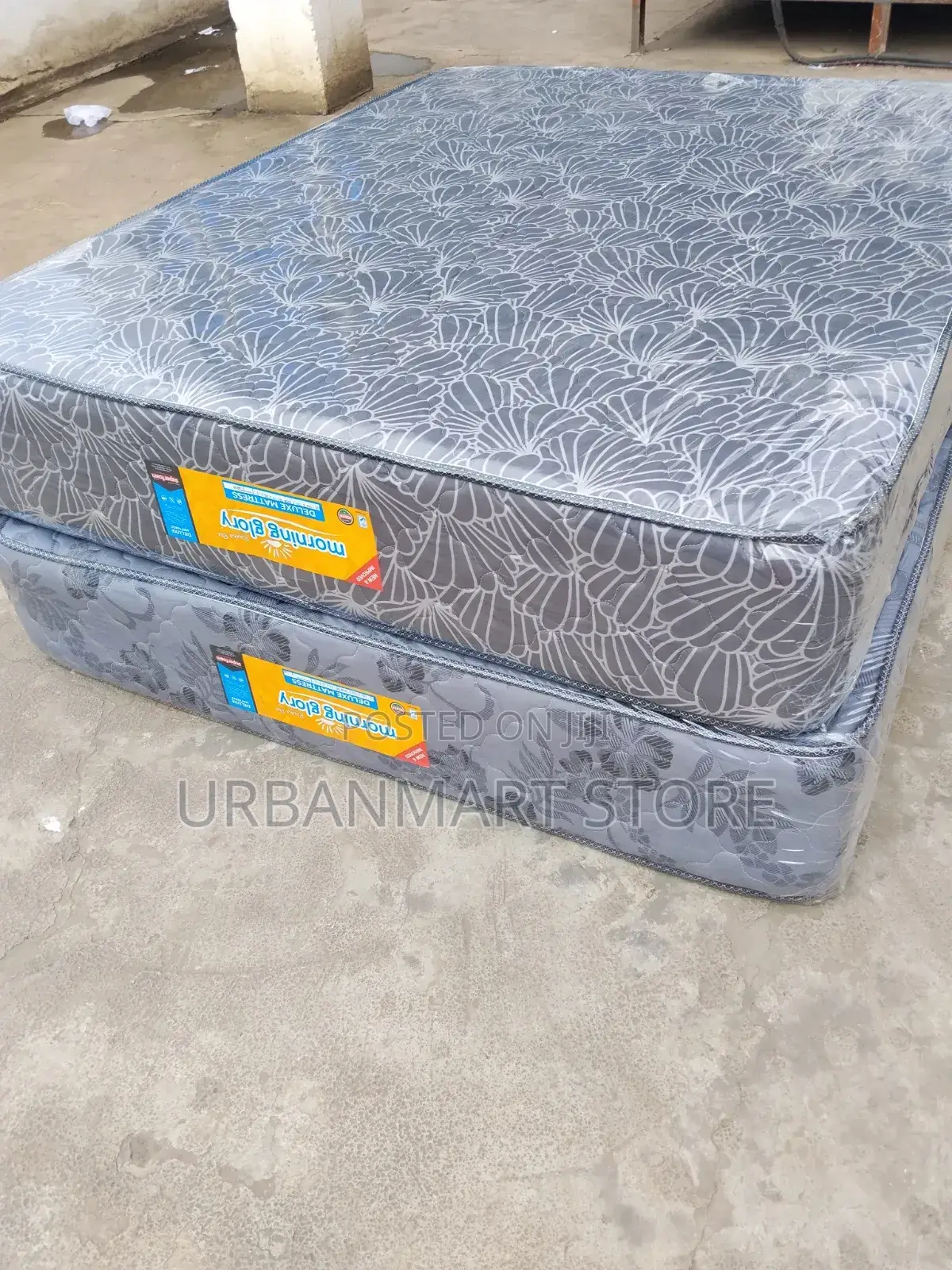 Morning Glory 12 Inch Quilted Superfoam Mattress 5 by 6- Medium