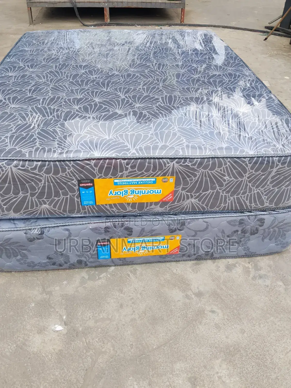 Morning Glory 12 Inch Quilted Superfoam Mattress 5 by 6- Medium