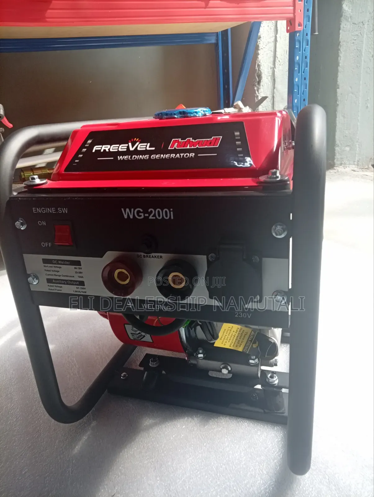 Freevel Wg-200i Engine Welder With Stable Dc Welding Output
