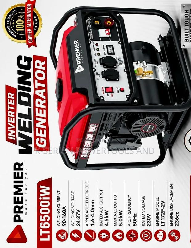 Premier Welding Generator/ 160am/5kw Professional Welding Generator