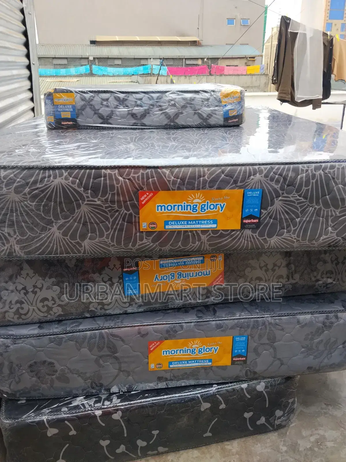 Morning Glory Comfortable Quilted Mattress 5x6 12 Inches -