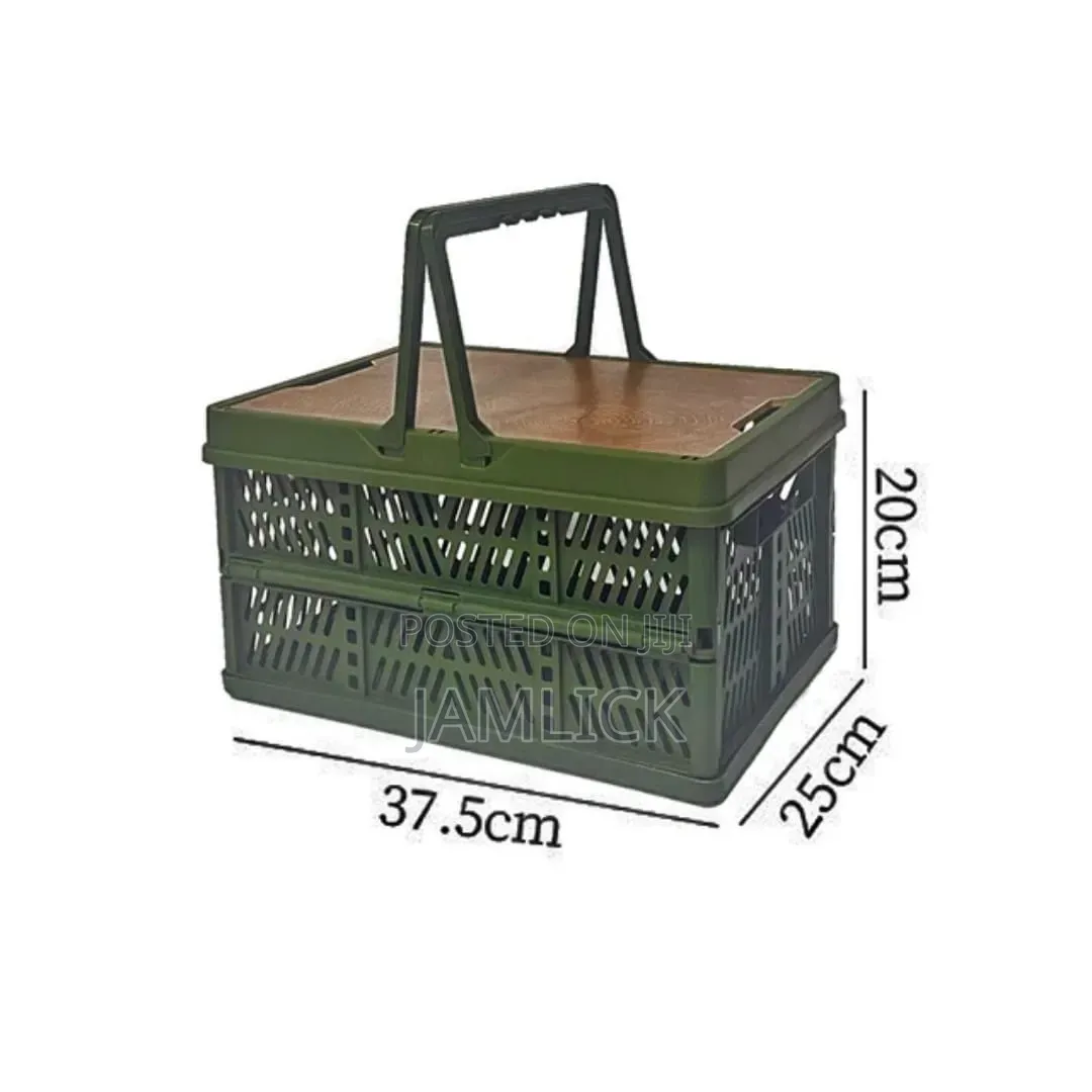 Foldable Multifunctional Stackable Basket With Handles – Jy