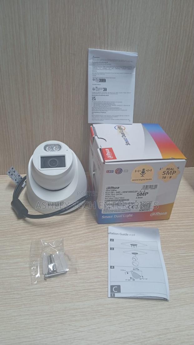 New Dahua Hd Dome Camera 5mp Day Night CCTV Camera - main view