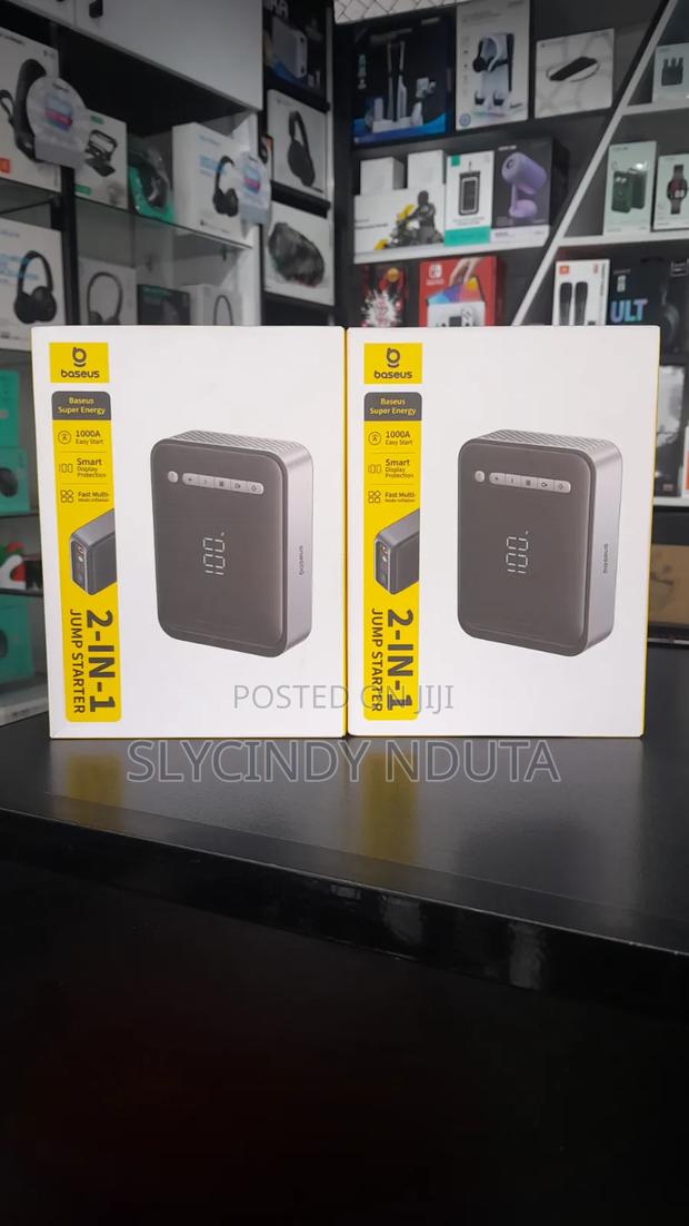 Baseus 2-in-1 Jump Starter - main view