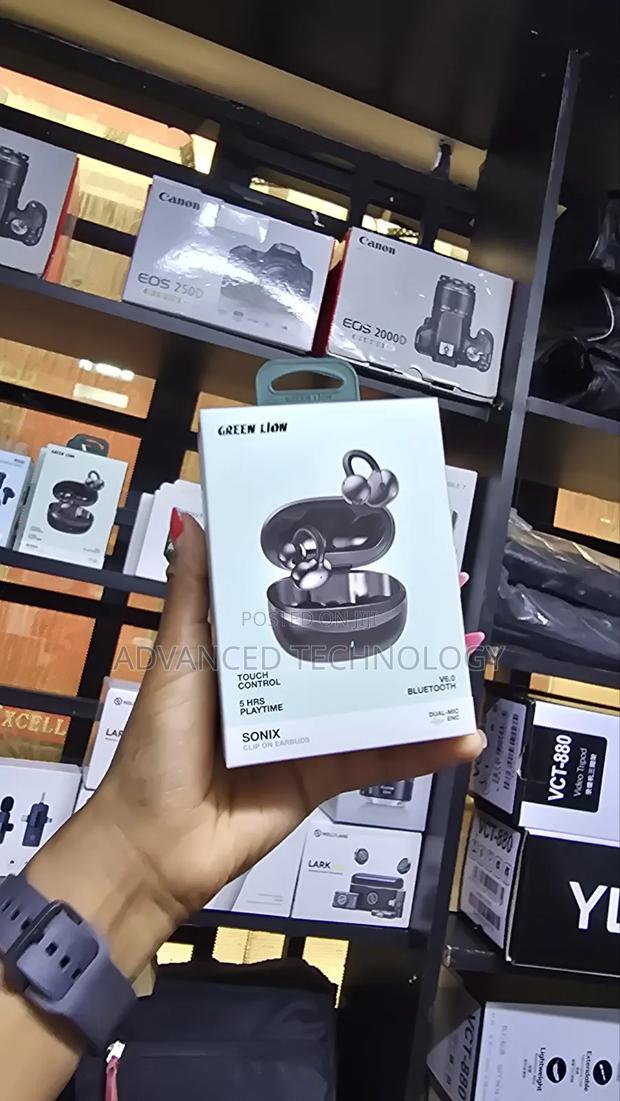 Green Lion Sonix Clip on Earbuds - thumbnail 2