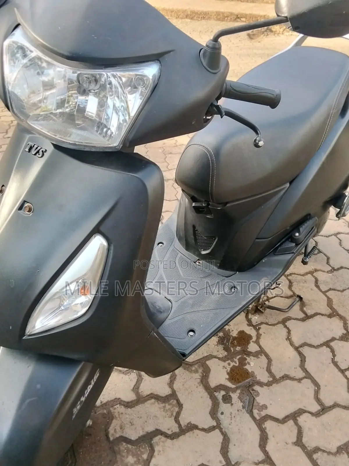 TVS XL 100 2018 Black