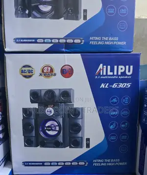 Ailipu 3.1ch Surround Sound Woofer Speaker System for Tv, Pc Music