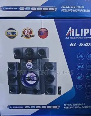 Ailipu 3.1ch Multimedia Home Theatre Speaker With High-Power Subwoofer