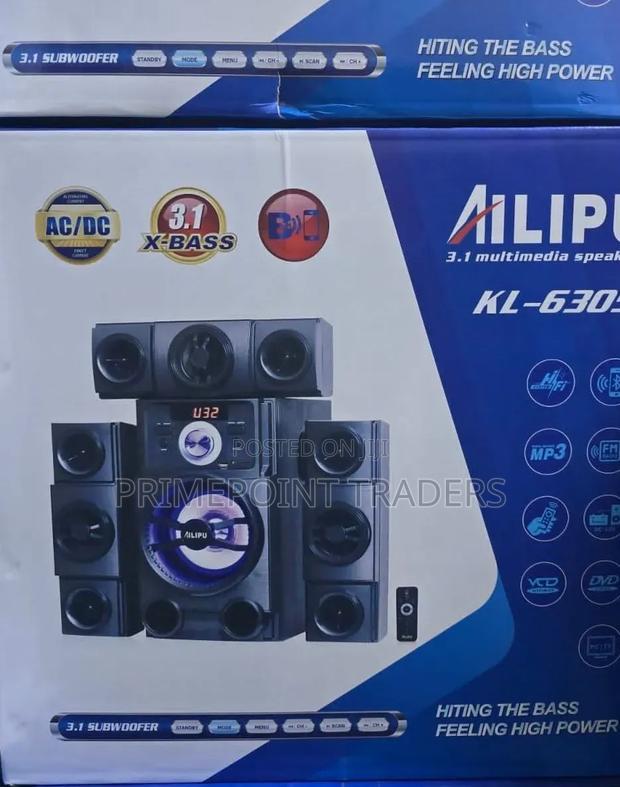 Ailipu 3.1ch Multimedia Home Theatre Speaker With High-Power Subwoofer