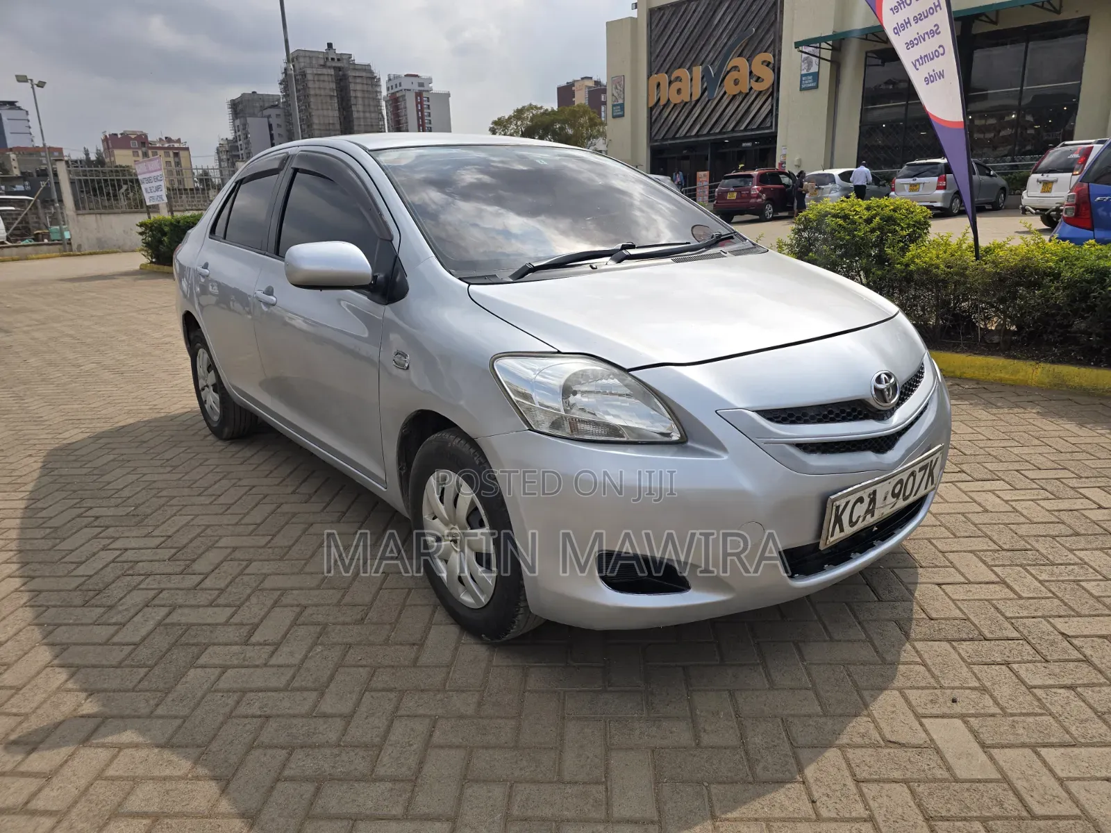 Toyota Belta 2009 Silver