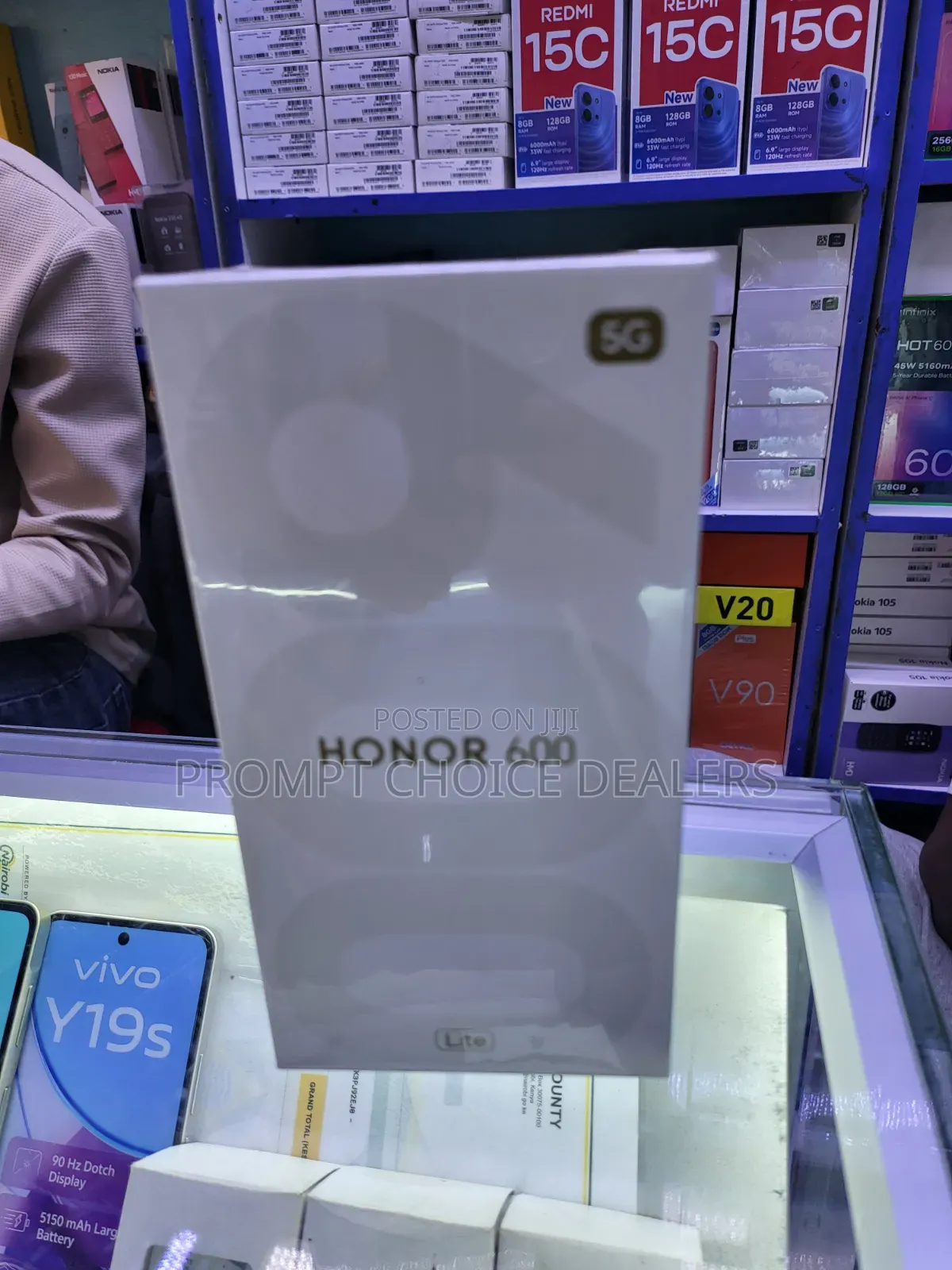 New Honor 600 256 GB Black