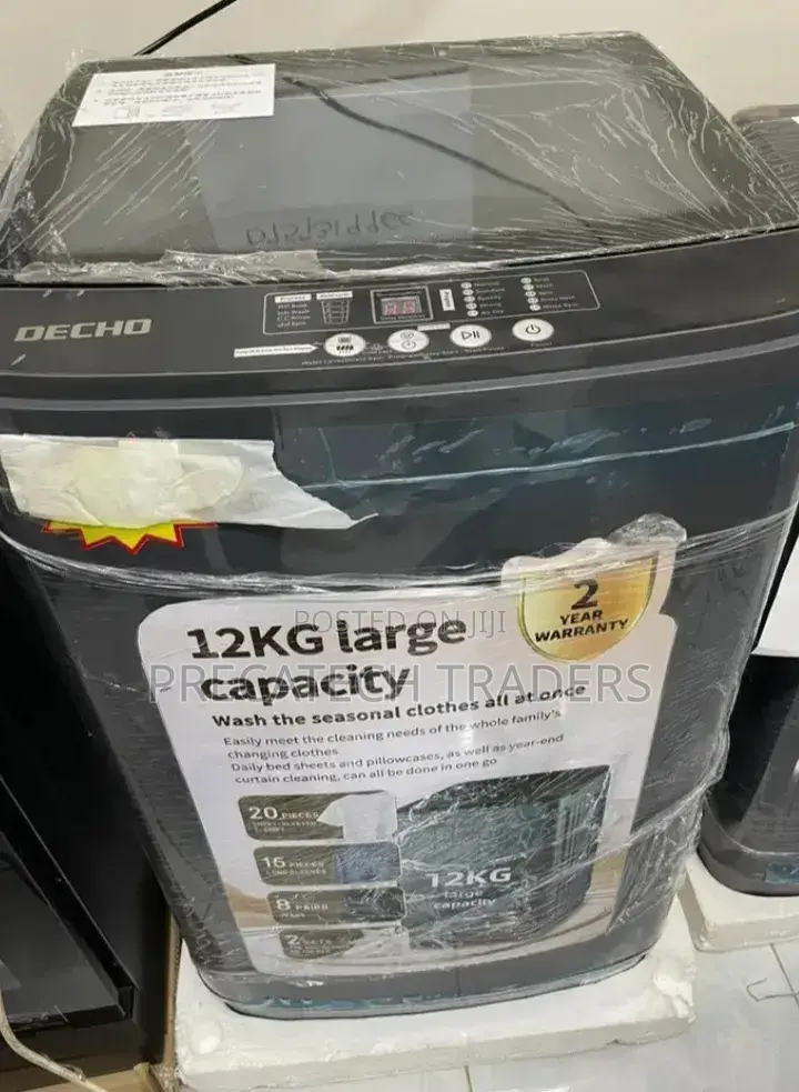 Decho 12kg Fully Automatic Top Load Washing Machine