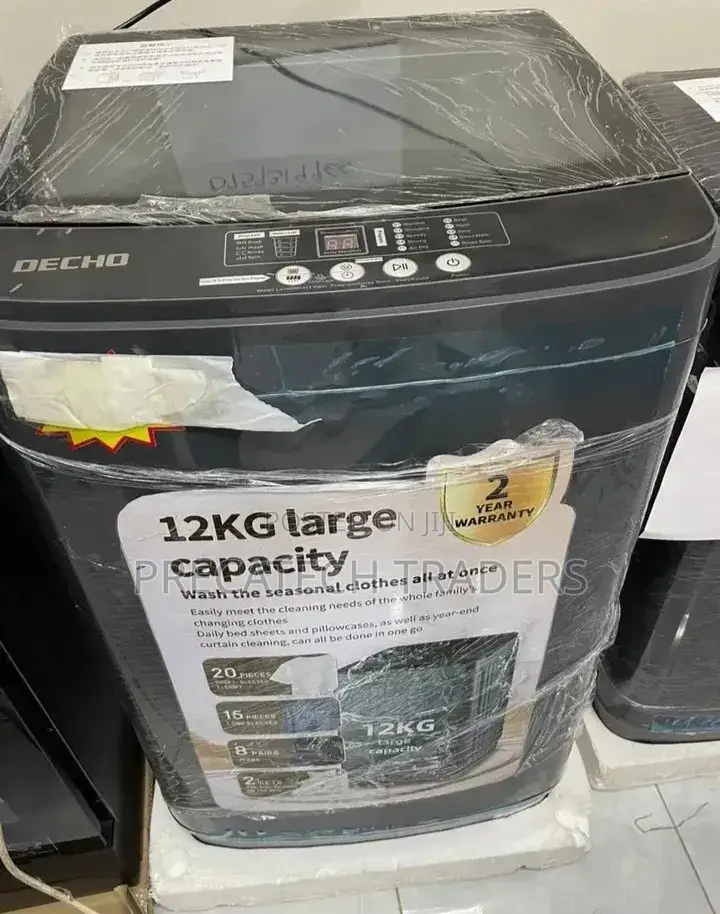 Decho 12kg Fully Automatic Top Load Washing Machine
