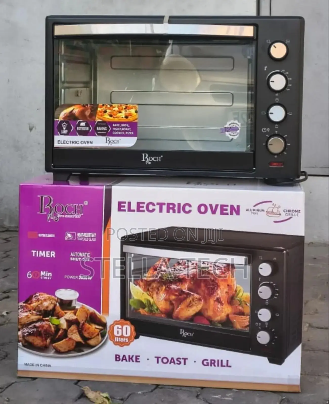 Roch 100 Litres Reo-100lm-G (B) – Electric Oven at 14500