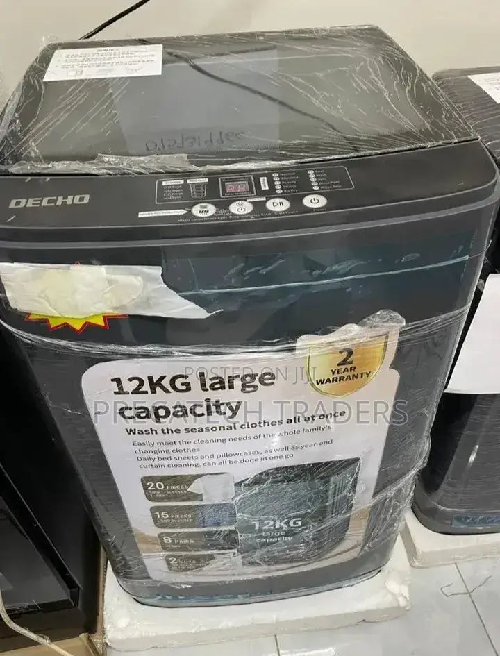 Decho 12kg Large Capacity Washing Machine