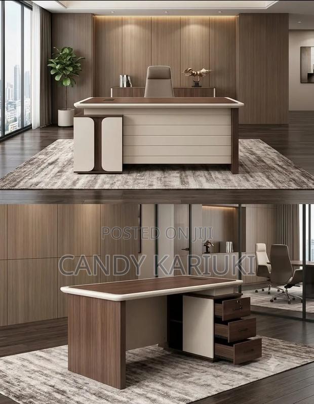 1.4m Executive Office Desk - Modern Managers Desk - thumbnail 2
