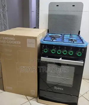 50by 50 Syinix Standing Cooker With Electric Oven Now Available