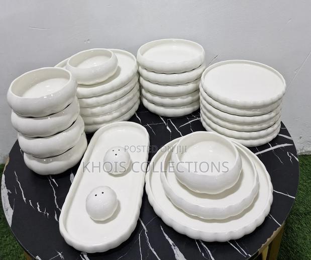 Elegant 27pcs Ceramic Dinner Set