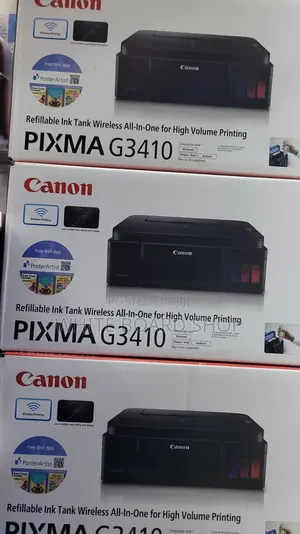 Canon Pixma G3410 Wireless Colour All-in-One Megatank Ink Tank Printer