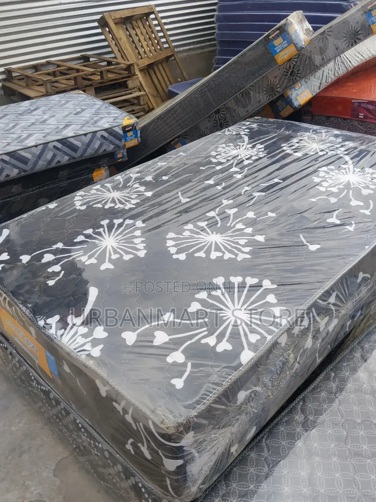 Morning Glory 4x6 Quilted Superfoam Mattress 12 Inches Thick
