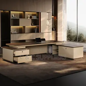 Manager L-Shaped Table-2400mm