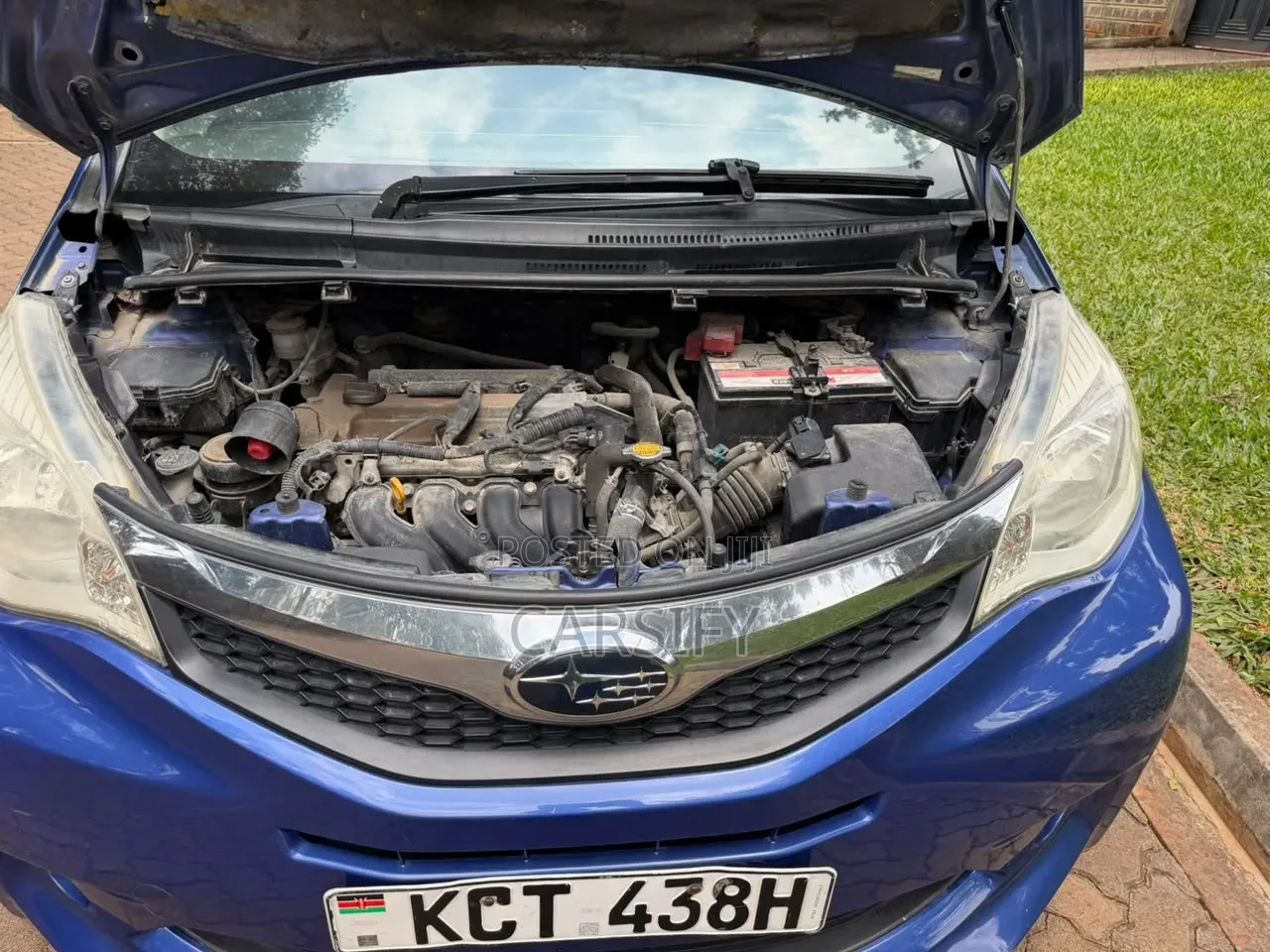 Subaru Trezia 2011 Blue