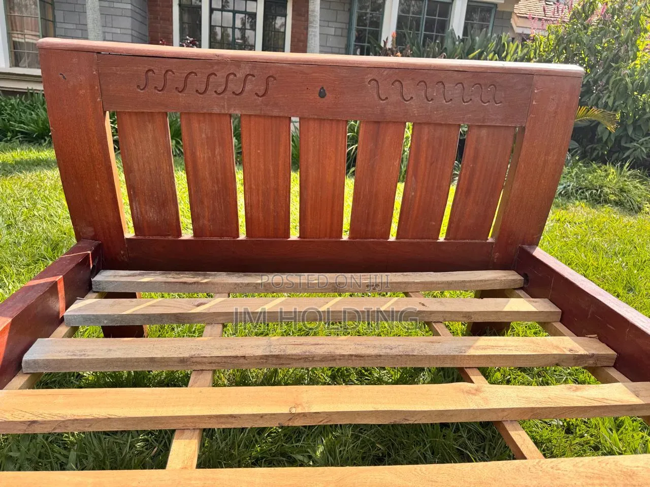 Classic Solid Wood Bed
