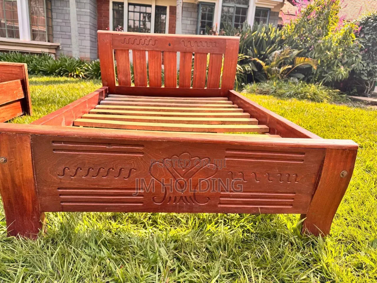 Classic Solid Wood Bed