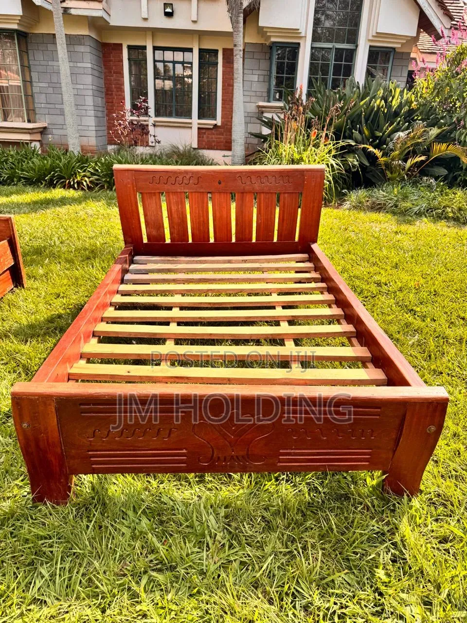 Classic Solid Wood Bed