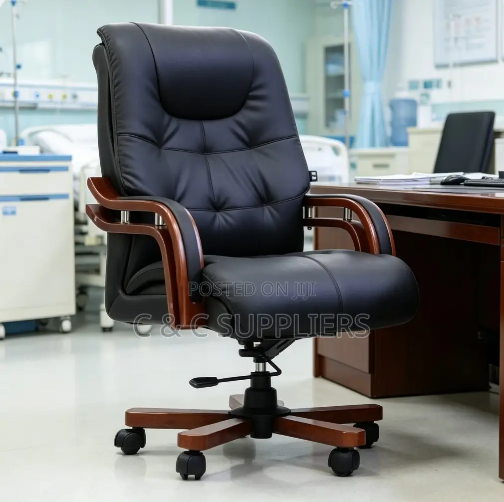 High Back Leather Manager Seat