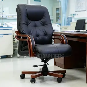 High Back Leather Manager Seat
