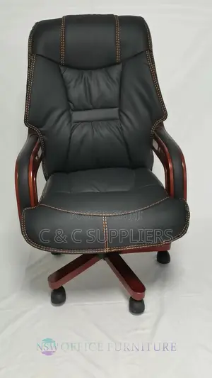 High Back Leather Manager Seat