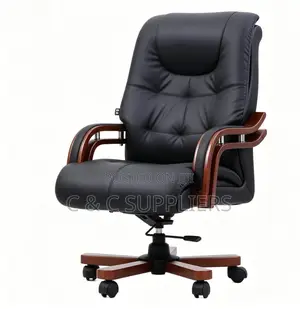 High Back Leather Manager Seat