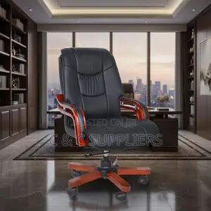 High Back Leather Manager Seat