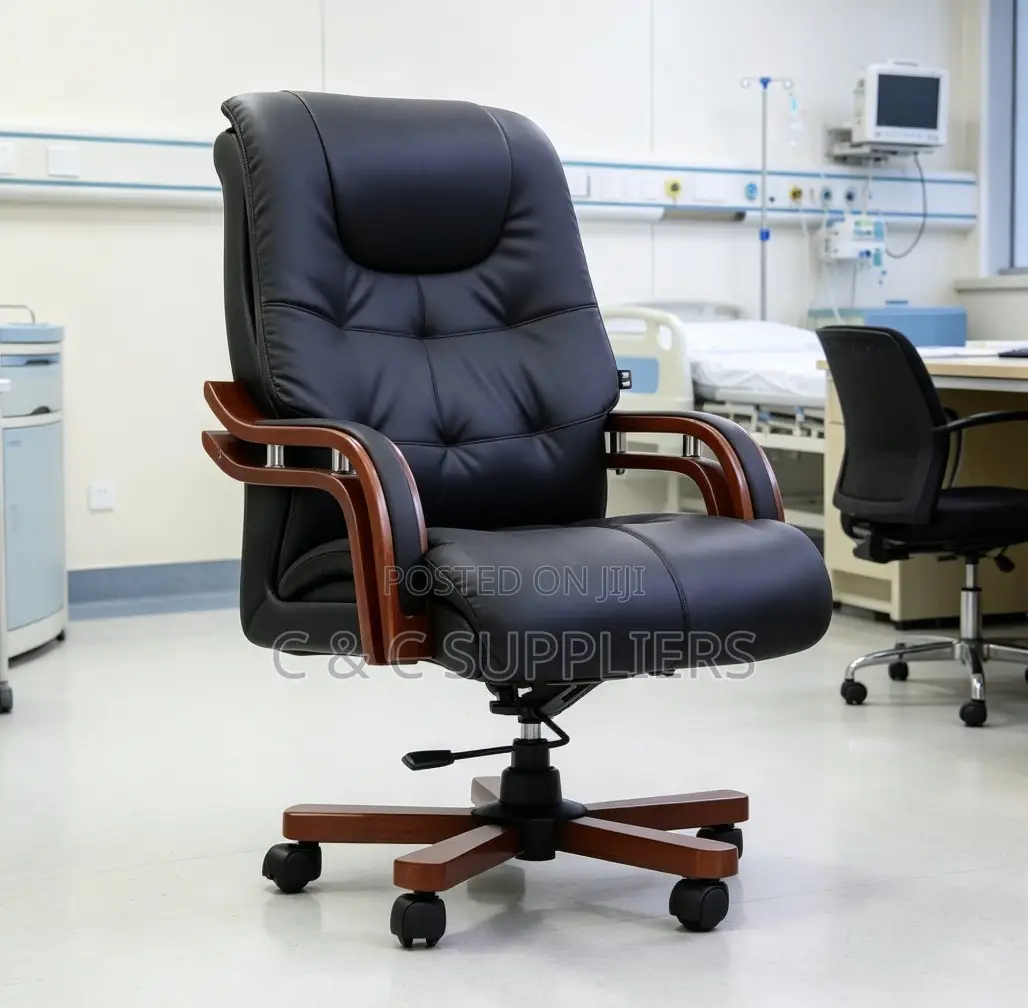 High Back Leather Manager Seat