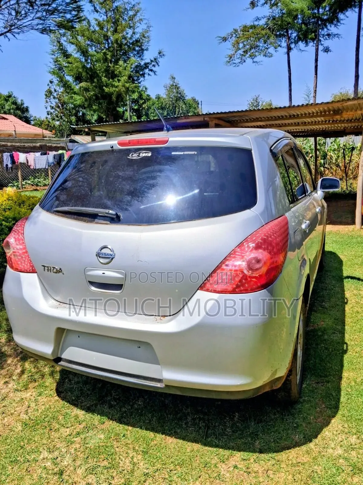 Nissan Tiida 2008 Silver
